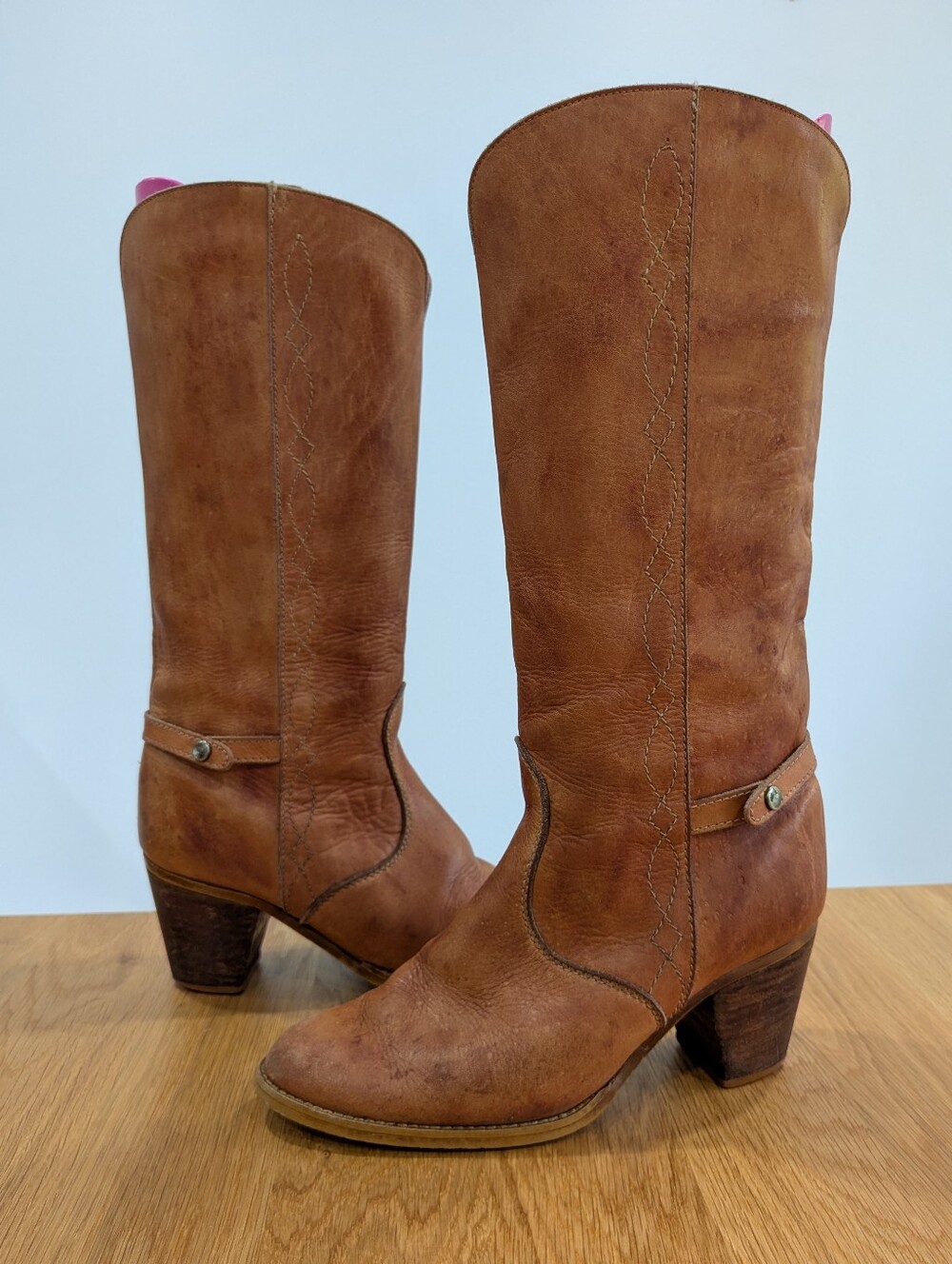 Vintage Tall Cowboy Boots